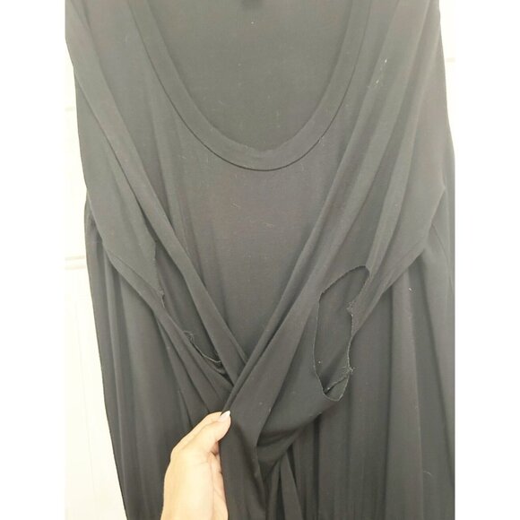 Revolve LNA Long Sleeved Black Dress Large euc - Picture 3 of 7